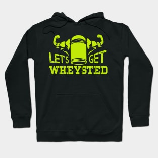 Workout Funny Shirt I whey protein abs muscles Hoodie